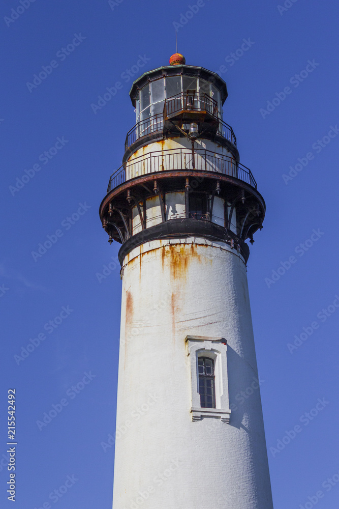 Pigeon Point Lighthouse top half, Pescadero, California