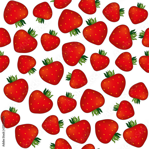 seamless strawberry pattern