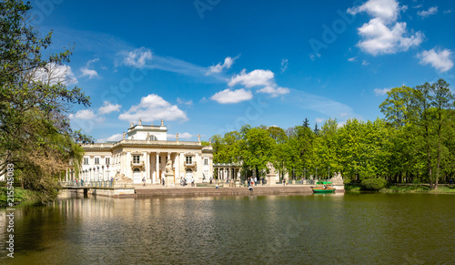 Royal Palace on the Water in Lazienki Park, Warsaw