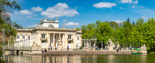 Royal Palace on the Water in Lazienki Park, Warsaw