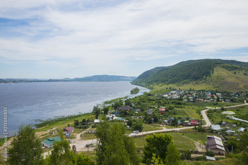 Shiryaevo village around Zhigulevsky mountains