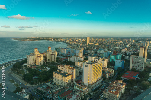 Aerial view of Cuba