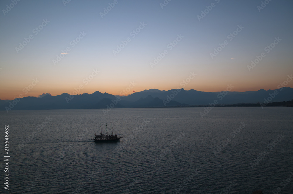 Blue cruise tour boats - Antalya - Turkey