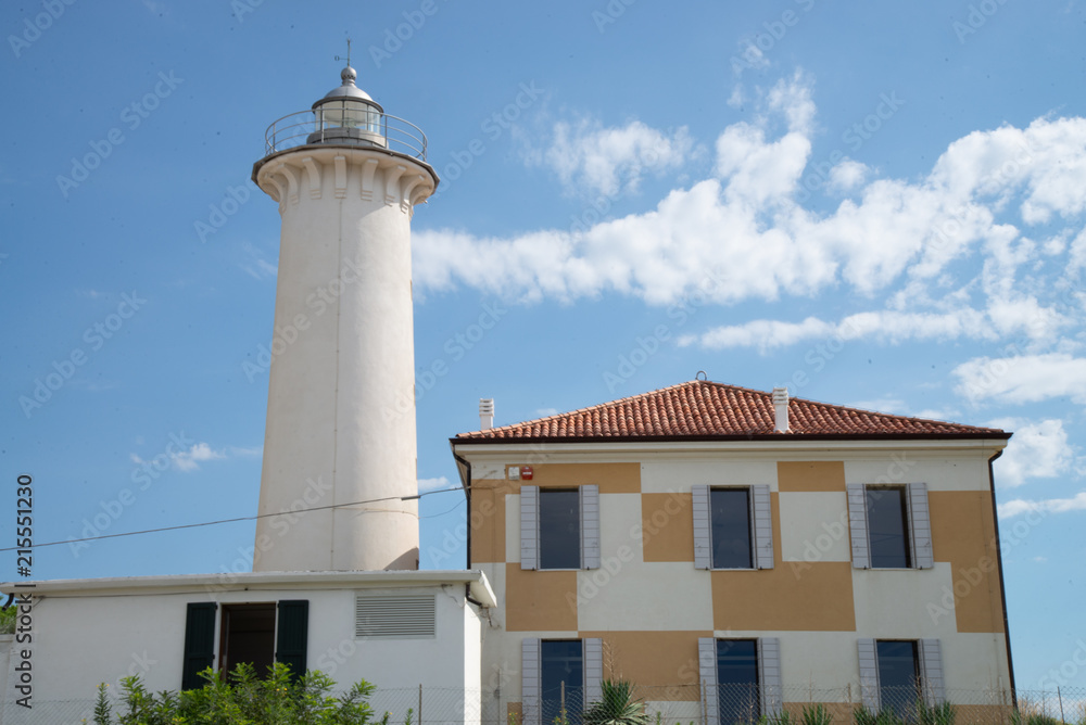 The Lighthouse of Bibione, Veneto, Italy