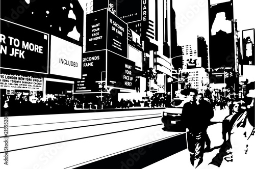 Times Square Vector design
