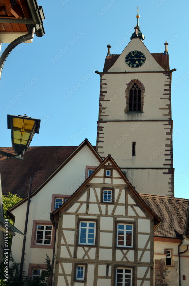Fototapeta premium Pfarrkirche St. Peter in Endingen