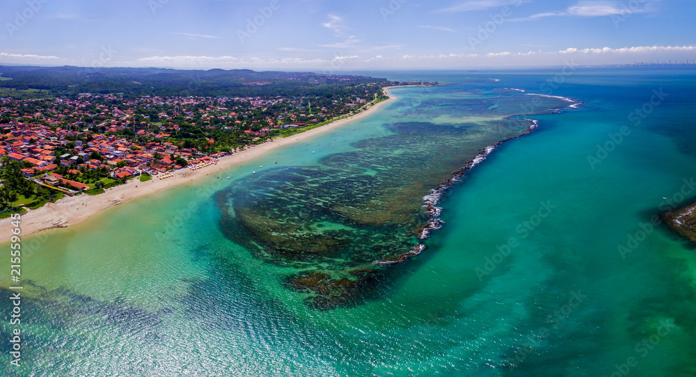 Panoramica, Penha Beach, Vera Cruz Island, Itaparica, Bahia