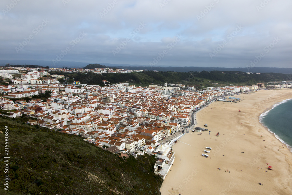 Nazare is one of the most popular seaside resorts in Portugal, considered by some to be among the best beaches