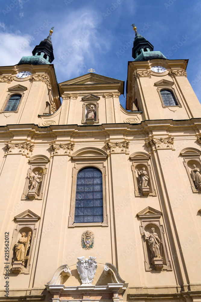 Fototapeta premium Pilgrimage Basilica of the Assumption of the Virgin Mary and St. Cyril and Methodius at Velehrad Monastery, Moravia, Czech Republic