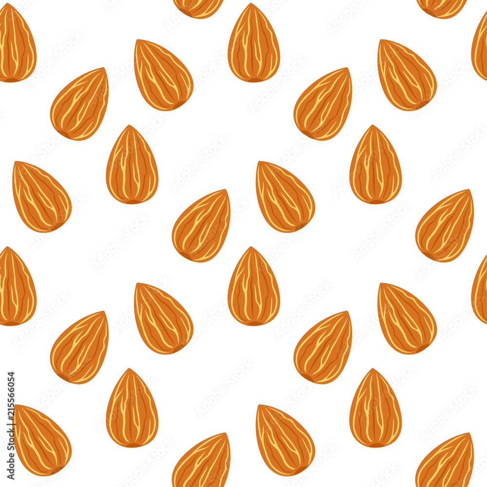 pattern with almonds pattern with almonds