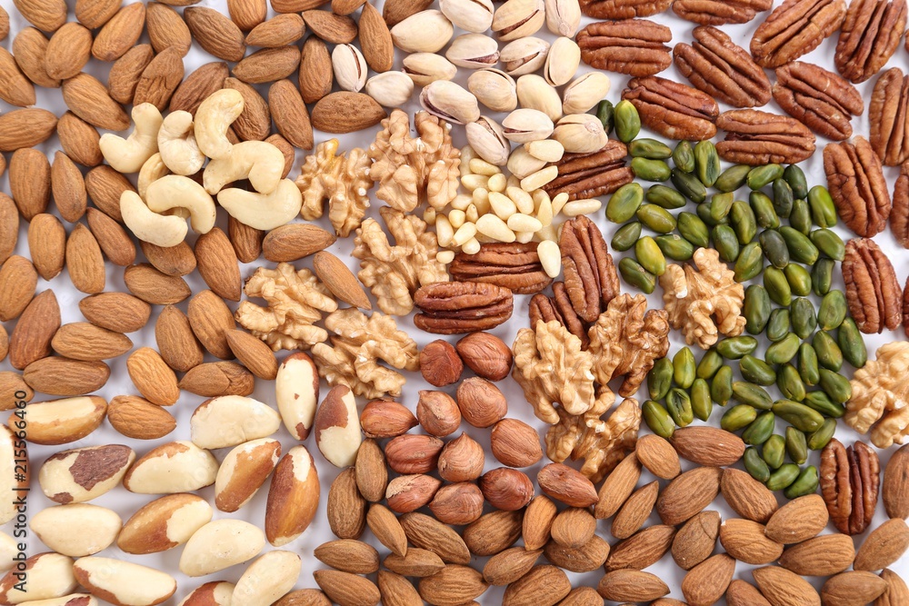 Obraz premium Mix of nuts.