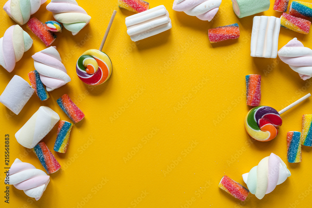 Obraz premium Happy birthday greeting card