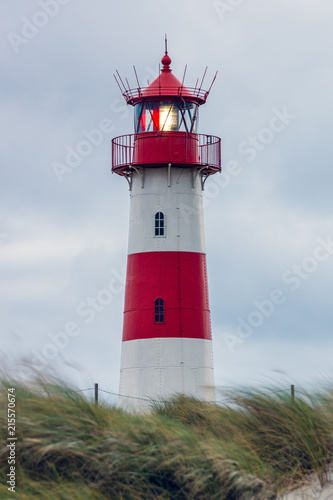 Beautiful Lighthouse List-Ost - A Lighthouse on the island Sylt 