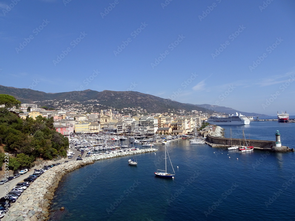 View of Bastia - Corsica