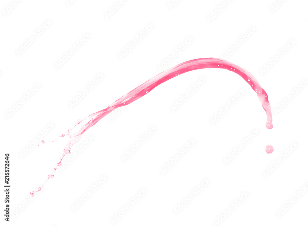 Splash of liquid in motion isolated Splash of liquid in motion isolated