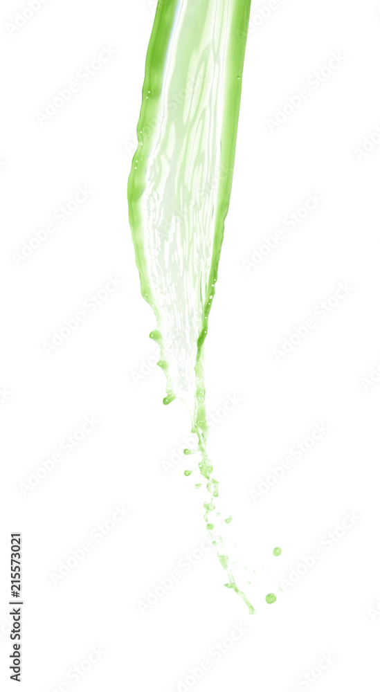 Splash of liquid in motion isolated Splash of liquid in motion isolated