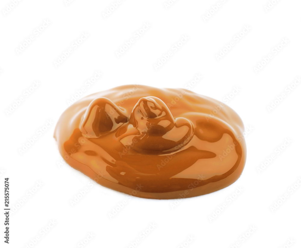 Spill of paint dye isolated Spill of paint dye isolated