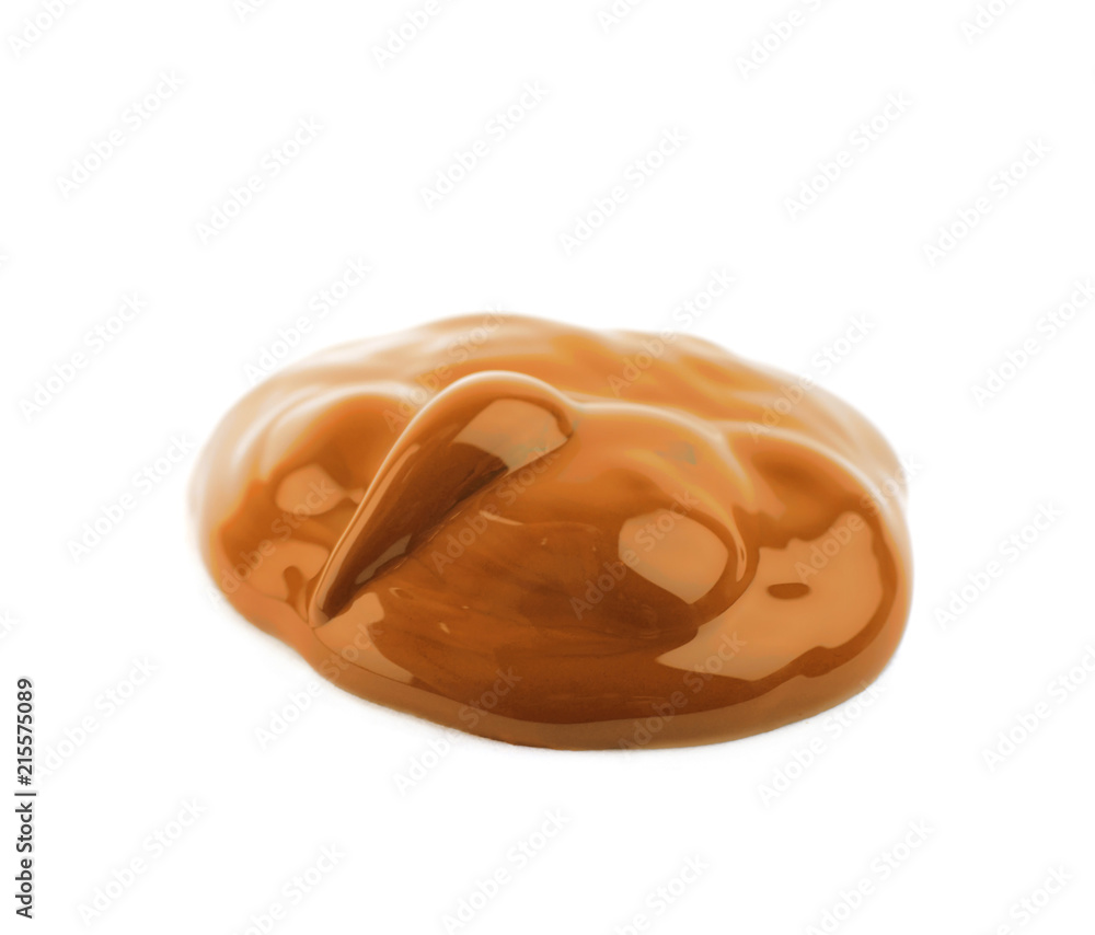 Spill of paint dye isolated Spill of paint dye isolated