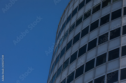 Modern glass skycrapers background