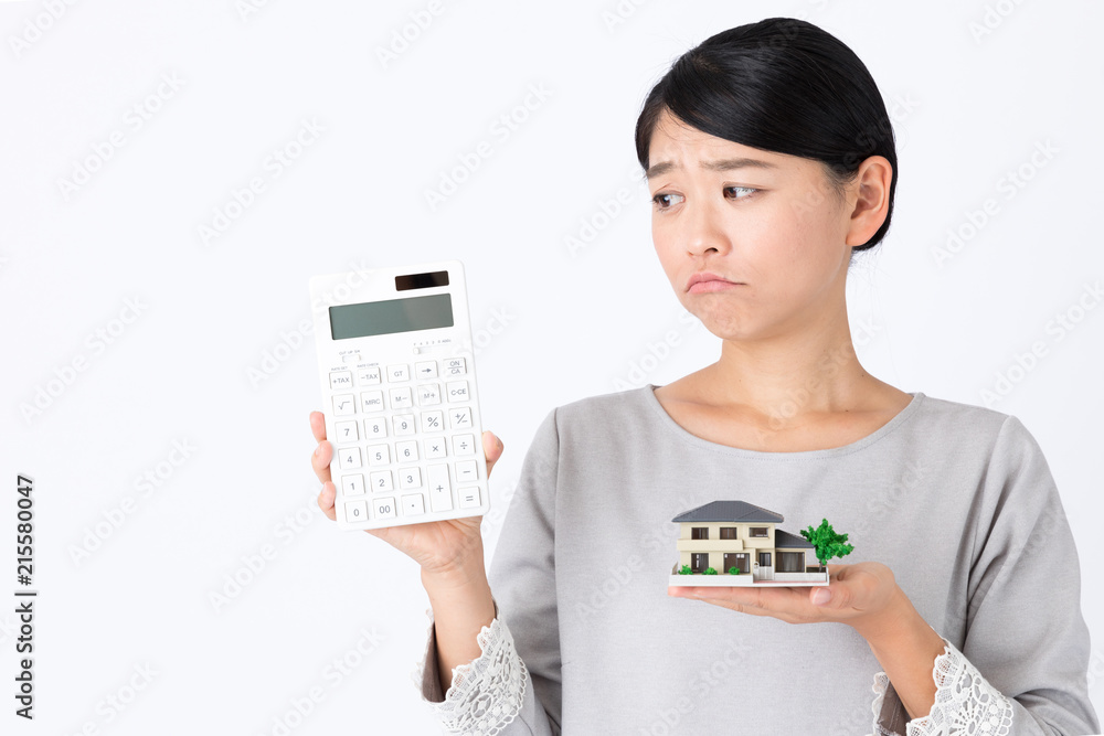 portrait of young asian woman on white background portrait of young asian woman on white background