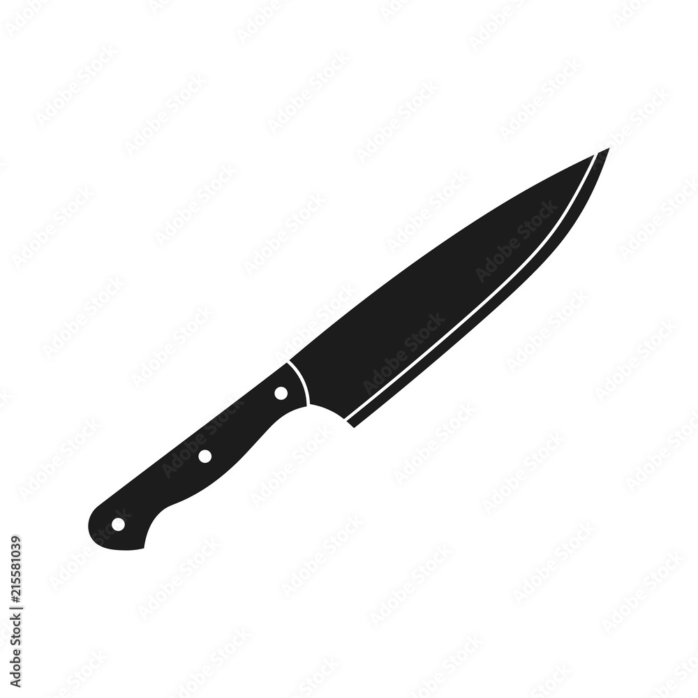 Knife icon. Vector.