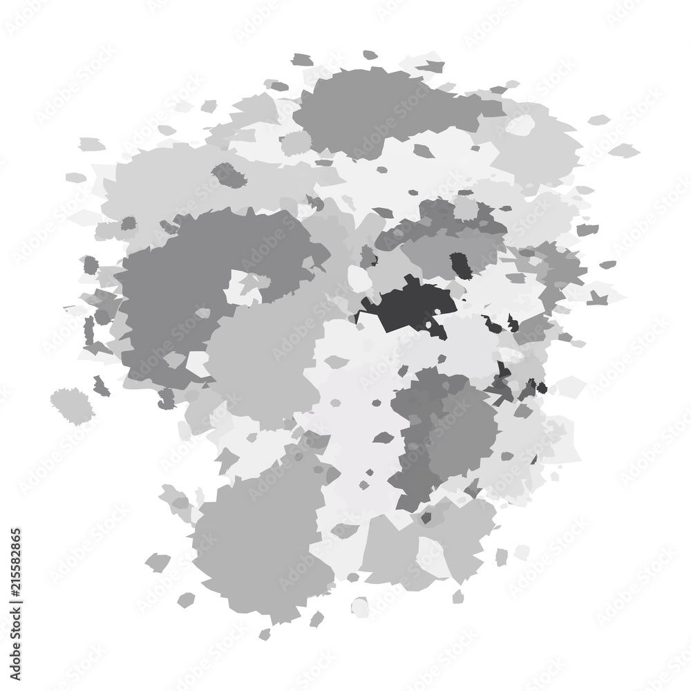 Ink Stain, Grey Color Blot, Smudges, Abstract Artistic Painting Background Ink Stain, Grey Color Blot, Smudges, Abstract Artistic Painting Background