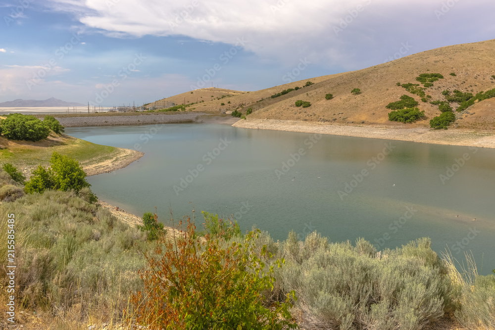 Reservoir views in Tooele Utah