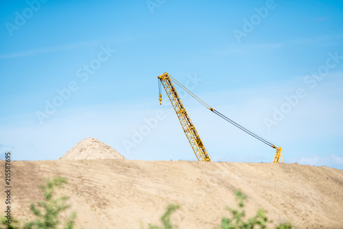 An industry crane