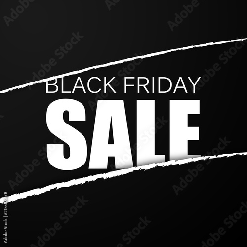 Black Friday sale wektor