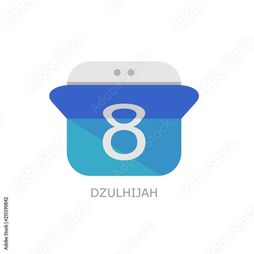 islamic calender icon for remember arafah day