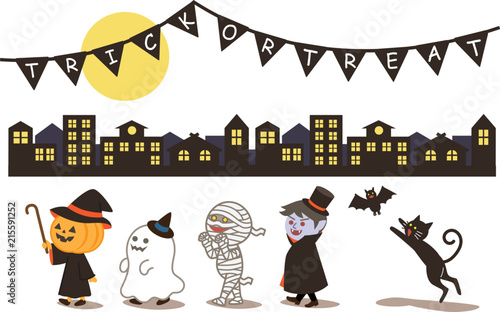 ハロウィン　仮装　行進