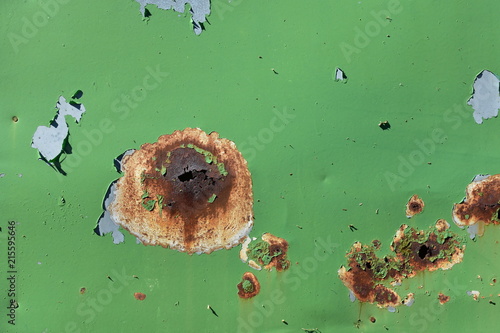 Texture of rusty paint