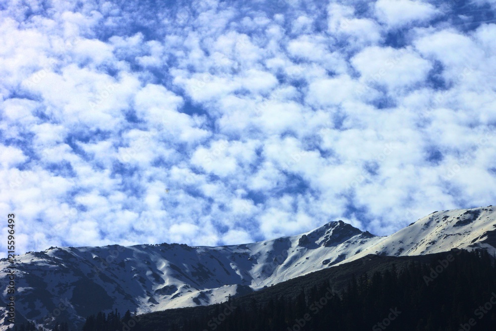 Mesmerizing views of Waichin valley, Himalayas.