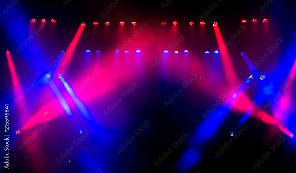 disco lights background. concept about party, disco, and backgrounds Stock  Photo | Adobe Stock