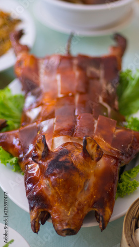 barbecued suckling pig