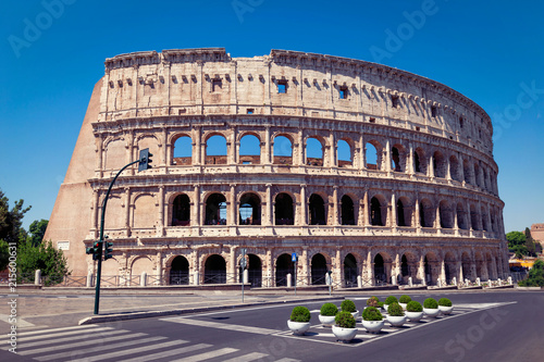 Colosseum in Rome, Italy. photo