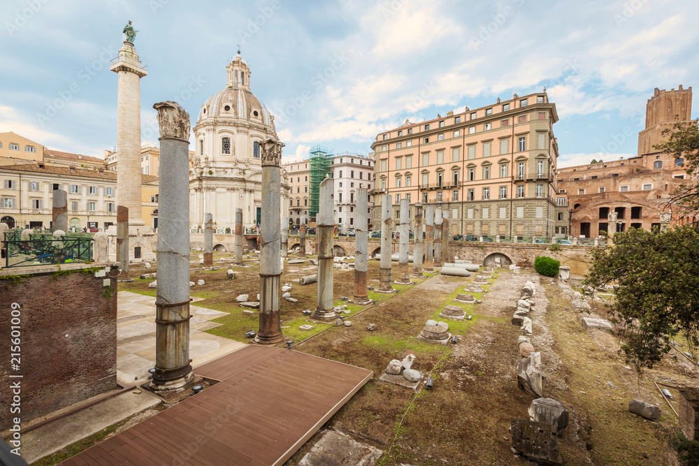 Naklejka premium Roman Imperial forum