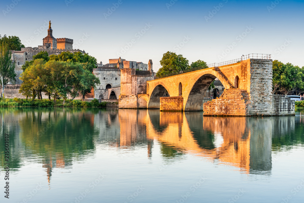 Avignon, Provence, France - Pont Saint-Benezet