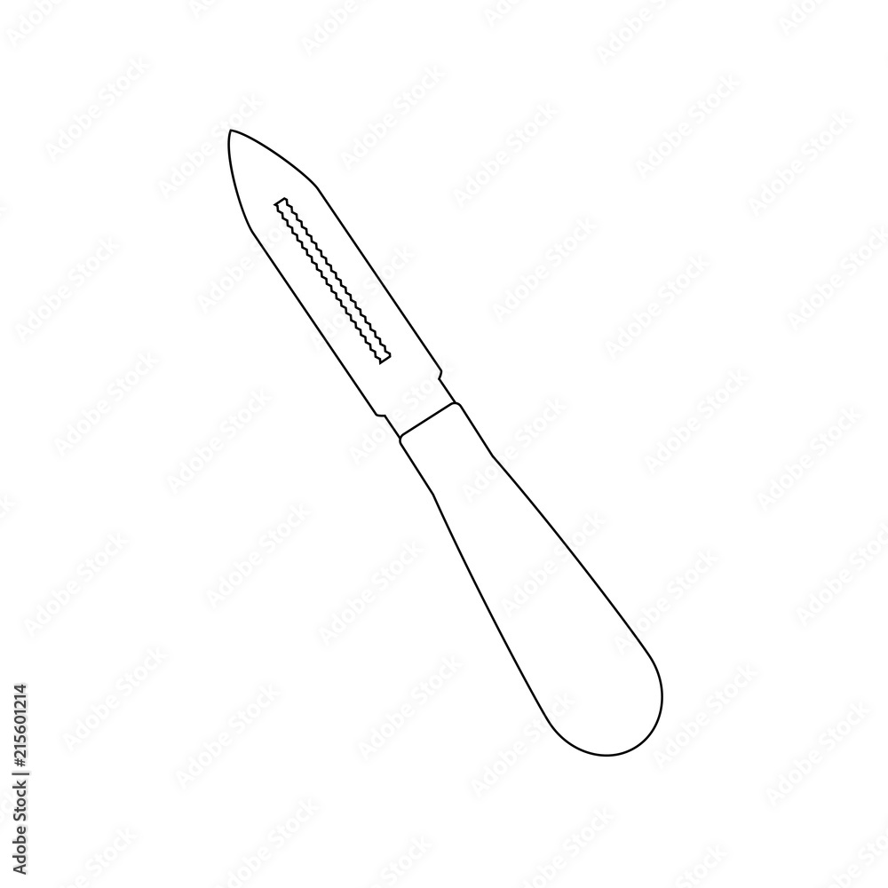 Potato peeler icon Potato peeler icon