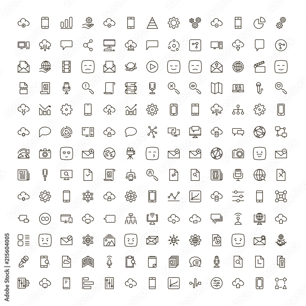 Network flat icon Network flat icon
