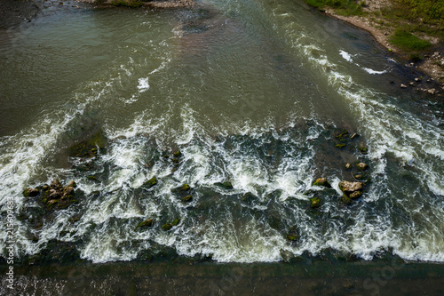 River rapids landscape