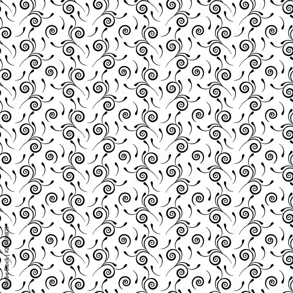 abstract seamless pattern of spirals abstract seamless pattern of spirals