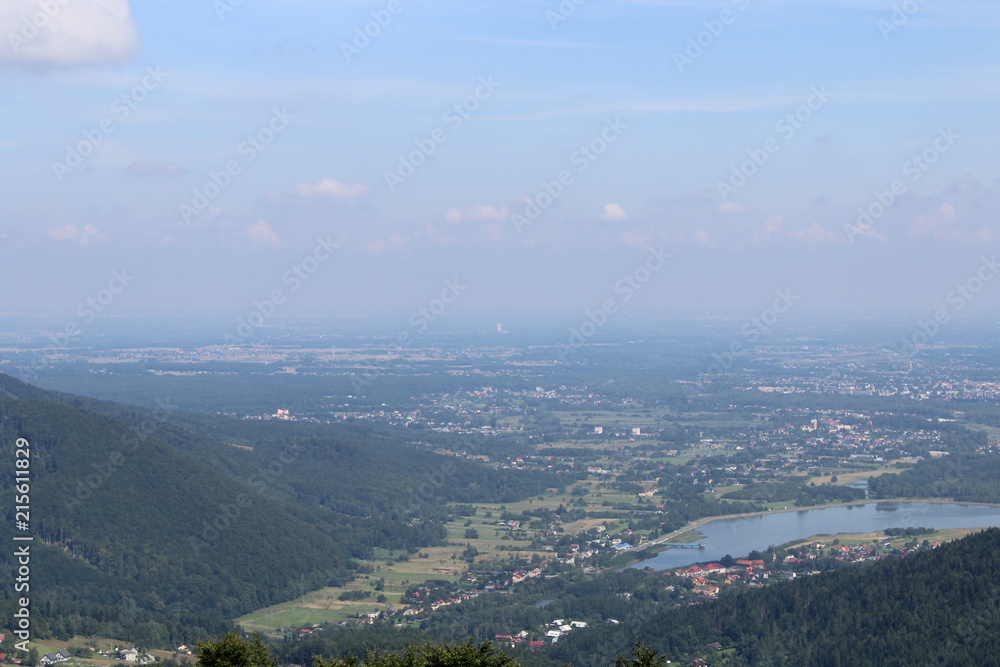 Naklejka premium Góra Żar