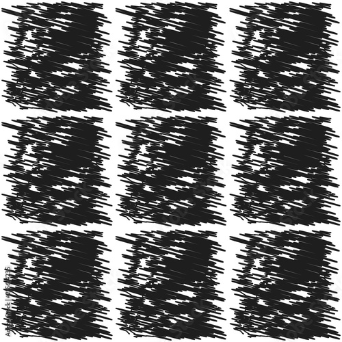 Wallpaper Mural Patchwork seamless pattern. Ikat textile print. Vector fashion background. Torontodigital.ca