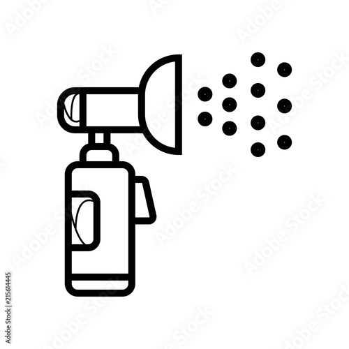 inhaler for asthma icon