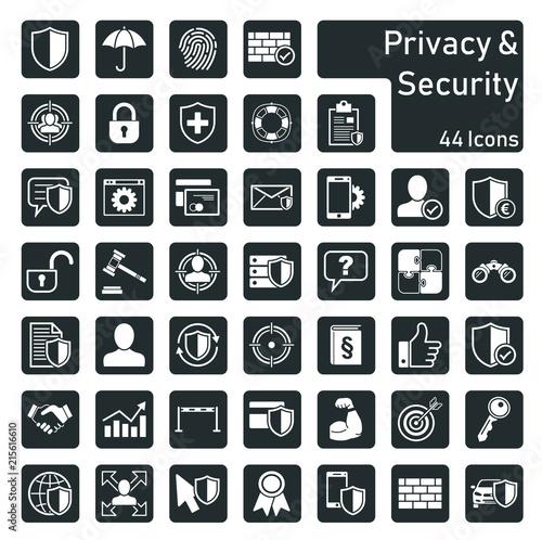 Privacy & Security - Iconset