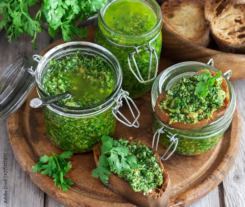 Cilantro pesto