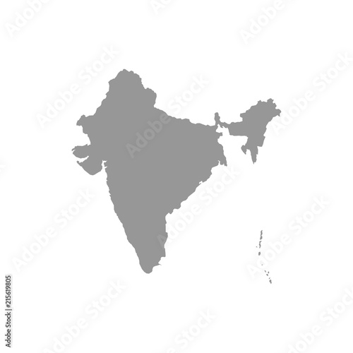 India map back