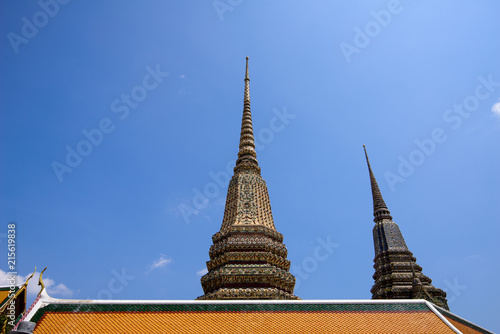 Wat Pho or Wat Phra Chetuphon Vimolmangklararm Rajwaramahaviharn is one of Bangkok s oldest temples  it is on Rattanakosin Island  directly south of the Grand Palace.