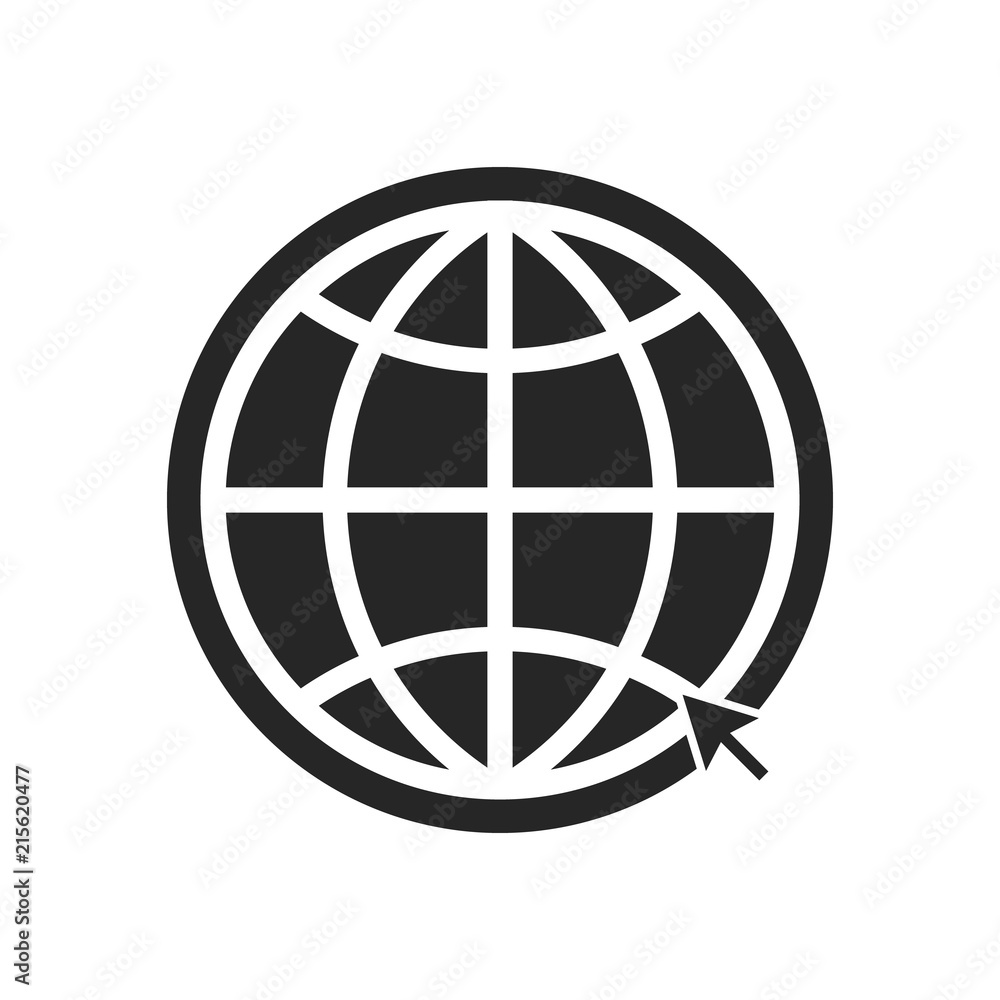 Web icon isolated on white background Web icon isolated on white background